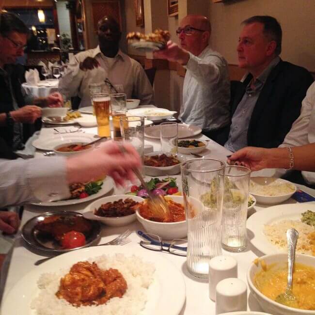 Curry and Beer night