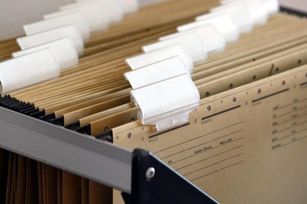 Bookkeeping Hanging Files
